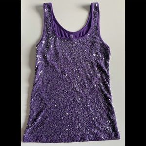 Old Navy sequins Tank Top